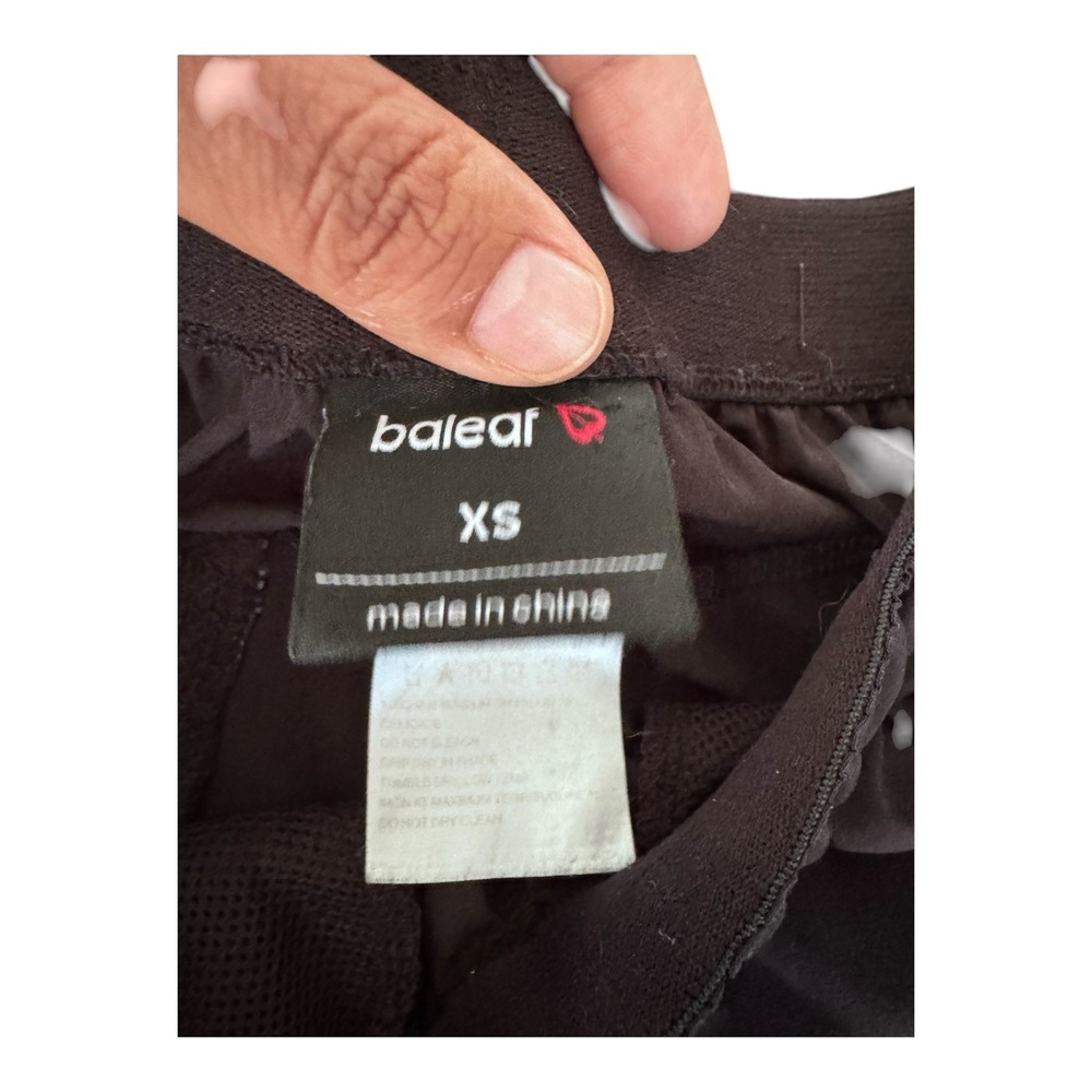 Baleaf Women's XS Black Lightweight Hiking Pants Quick Dry Elastic Waist Pockets - Picture 6 of 7